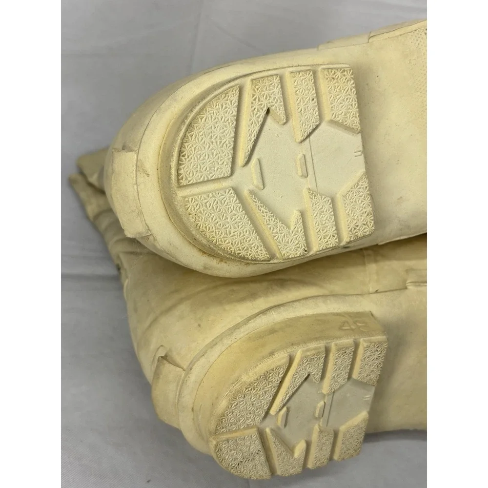 US Military DLA 100-82-C-4041 Mens Off White Bunny Boots Cold Weather 9R Mickey